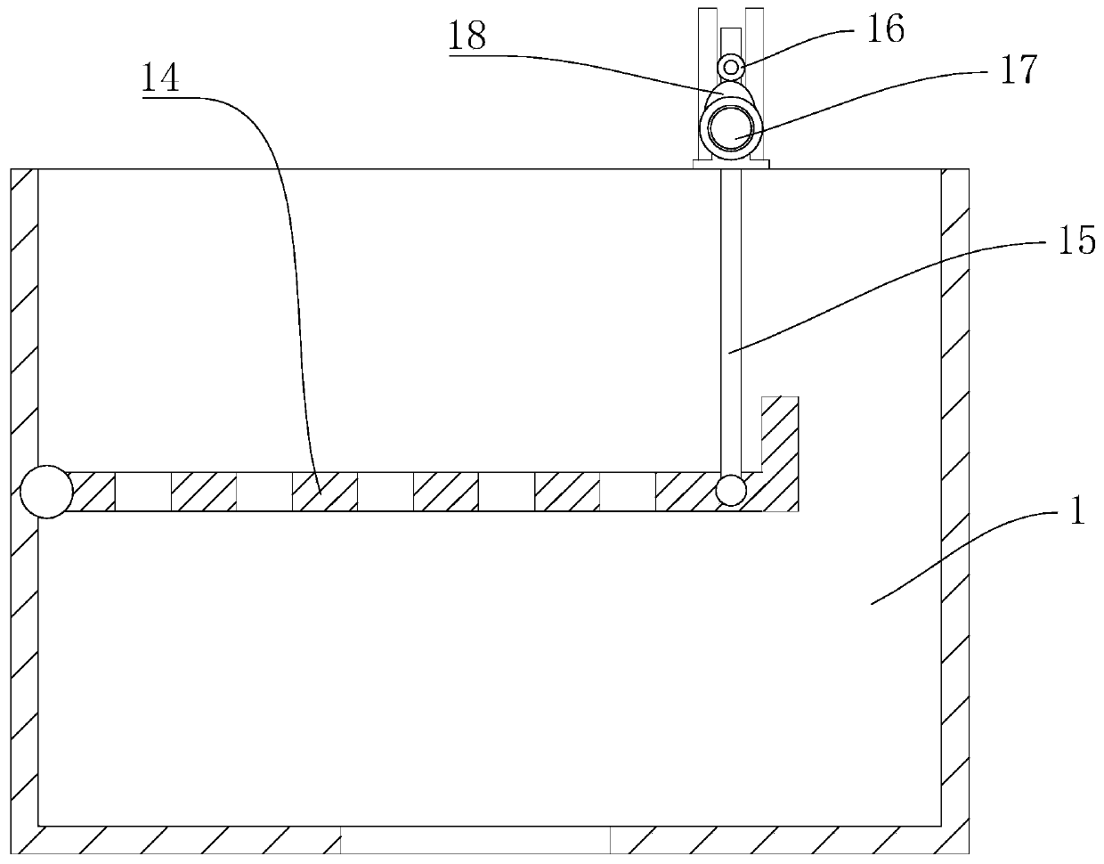 Waste diatomite drying system