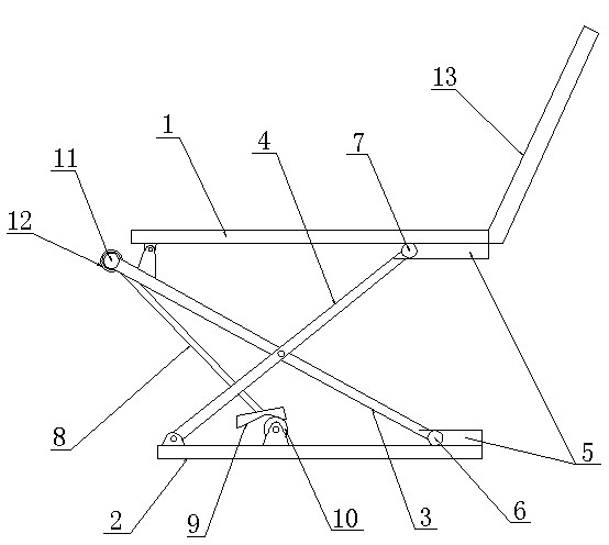 Nonlinear shock-absorbing suspension of car seat