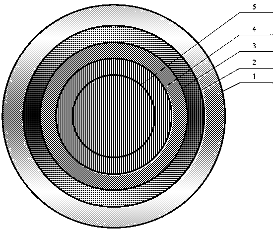 A spherical solid foaming agent for natural gas relief horizontal wells