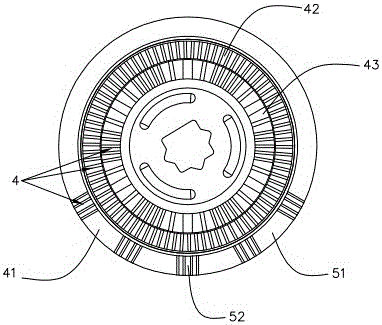 A kind of multifunctional gear and knob transmission assembly using the same