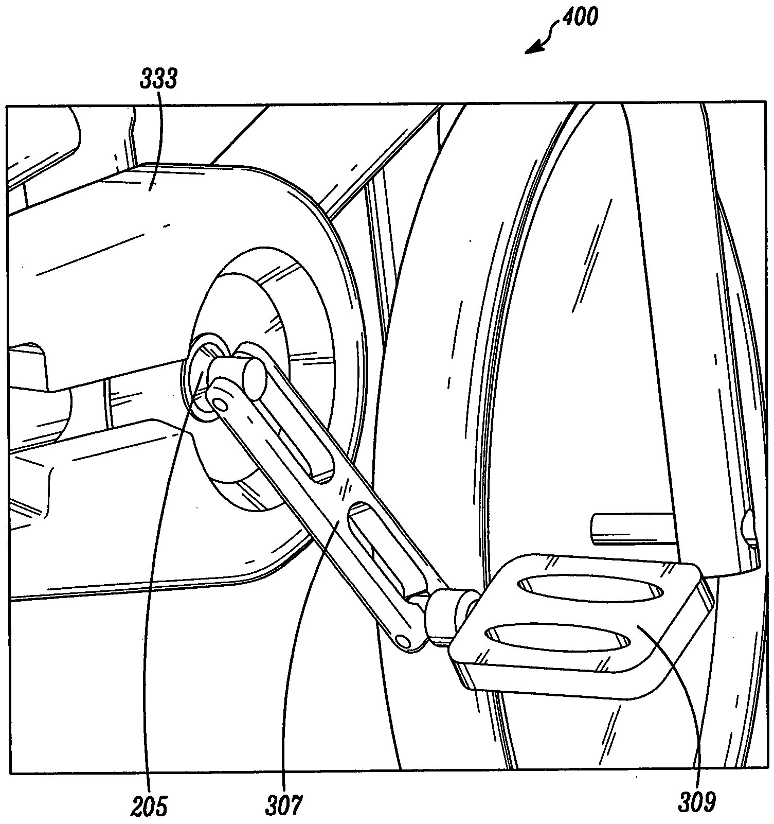 Articulable crankset for converting a pedal-powered vehicle into a push-powered vehicle