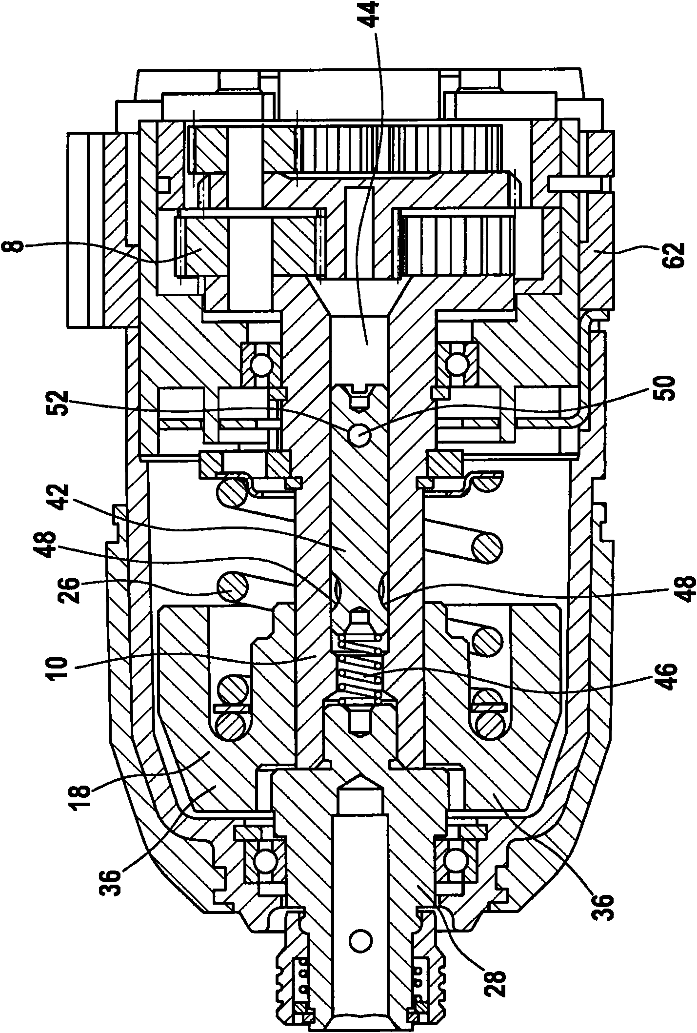 Rotary power tool operable in either an impact mode or a drill mode