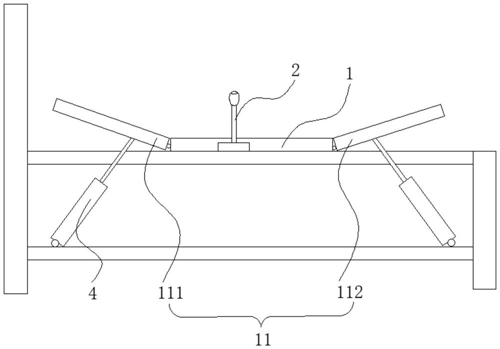 Electric bearing structure