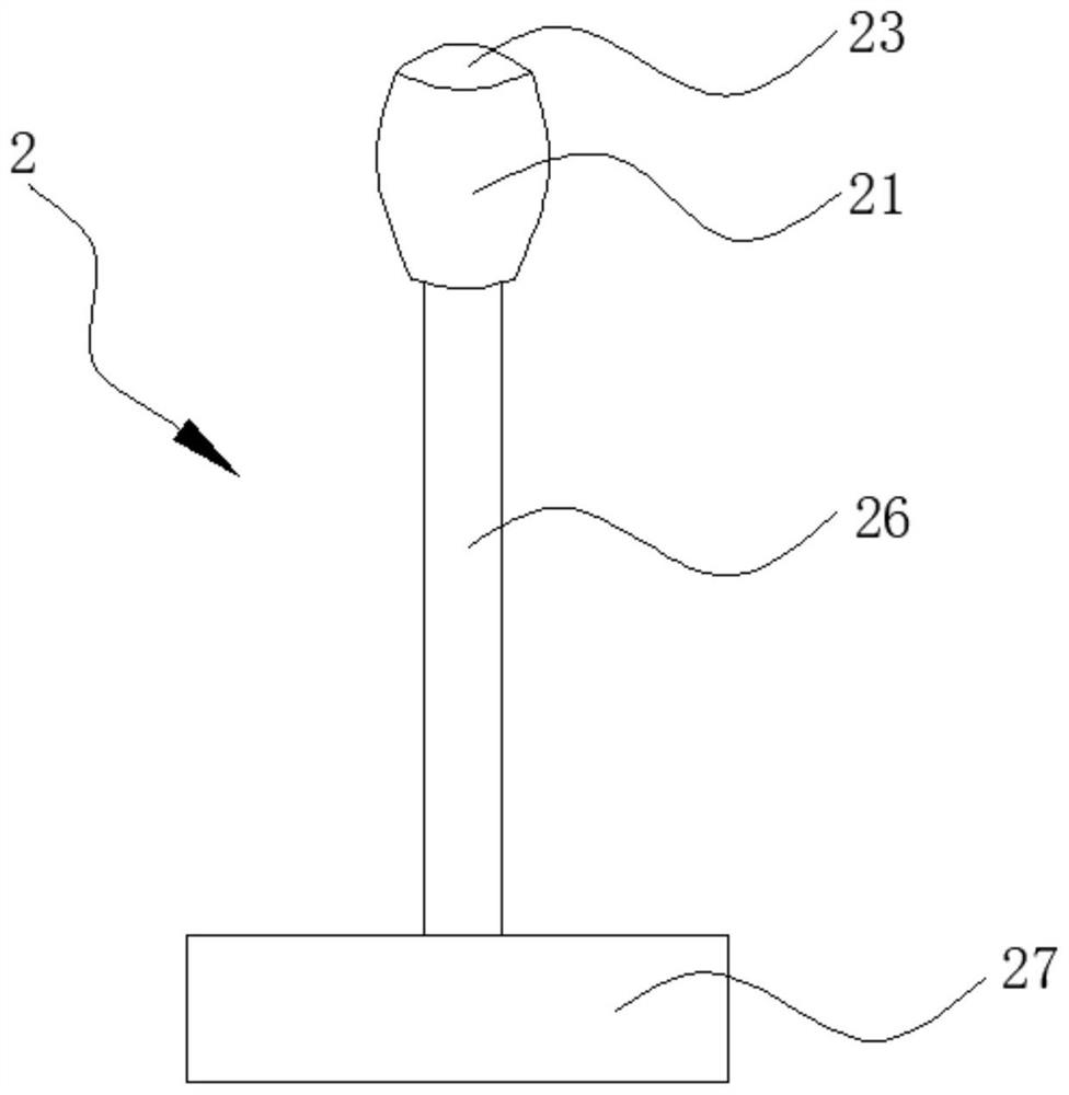 Electric bearing structure