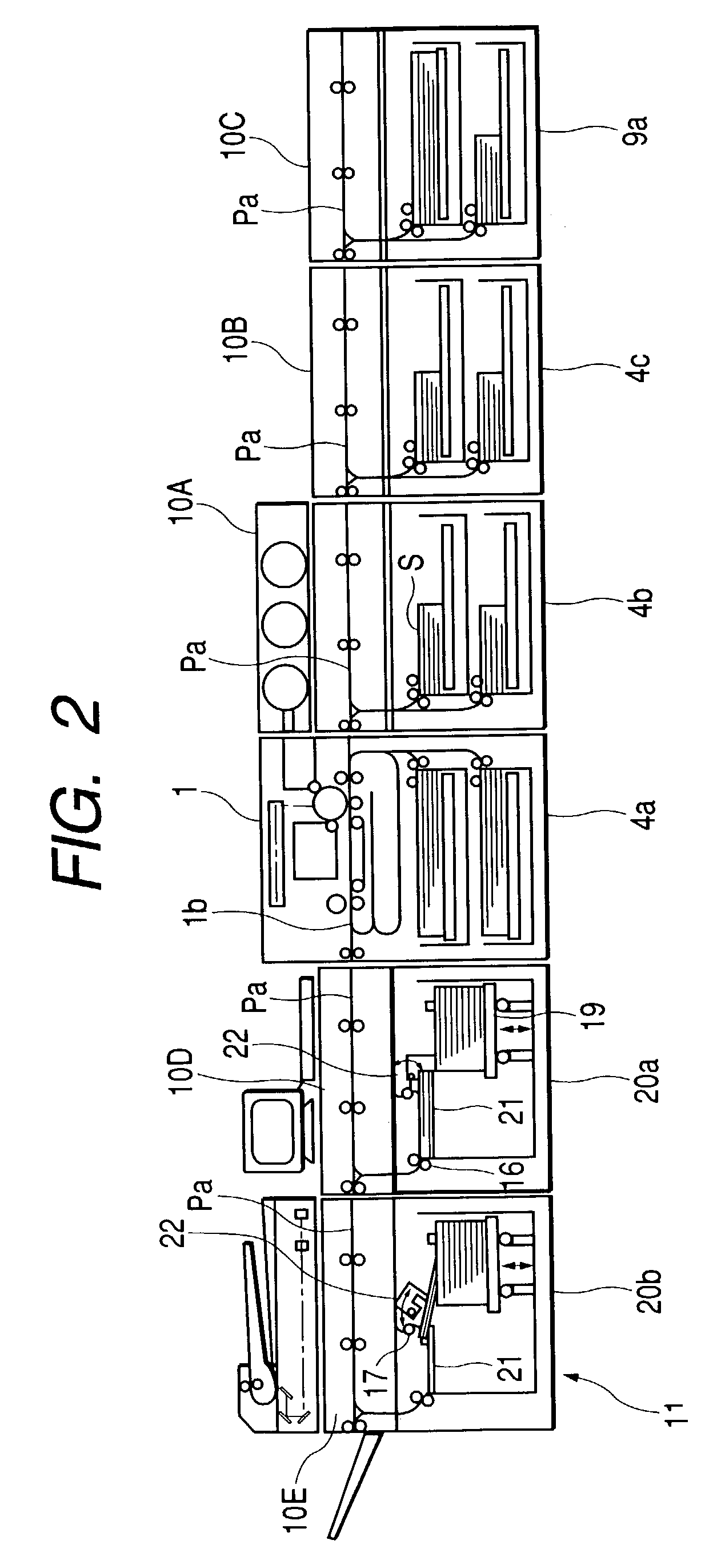 Sheet processing apparatus with multiple conveying units