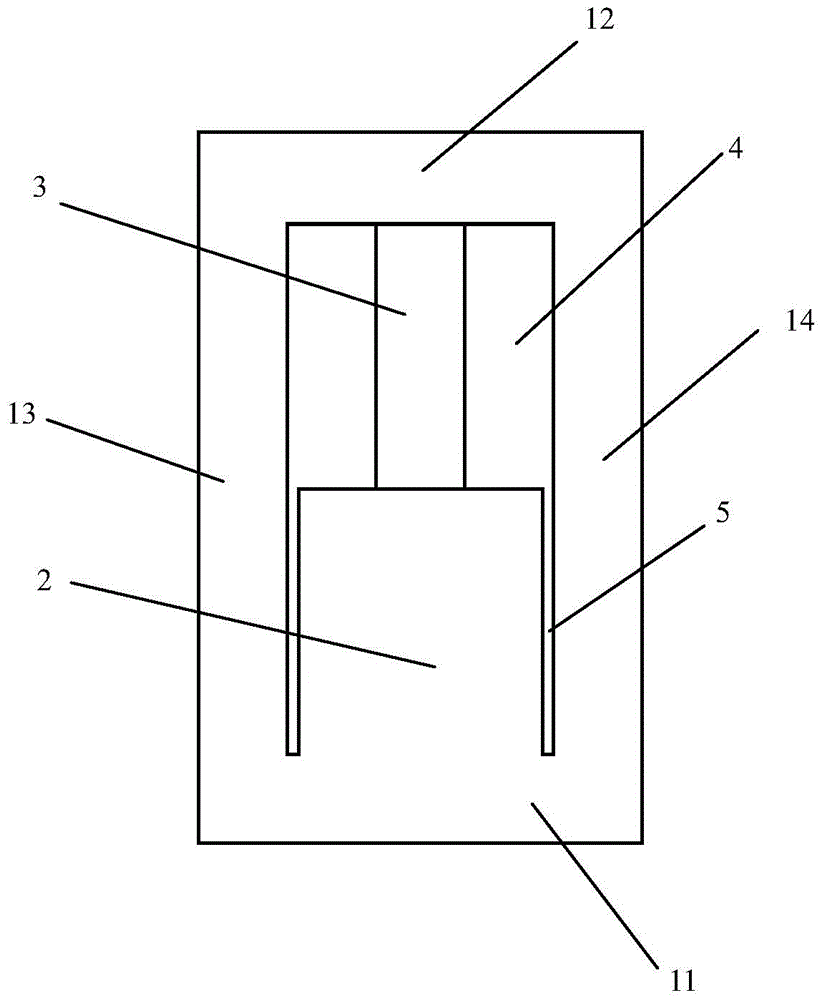 A simple-component strain amplification structure