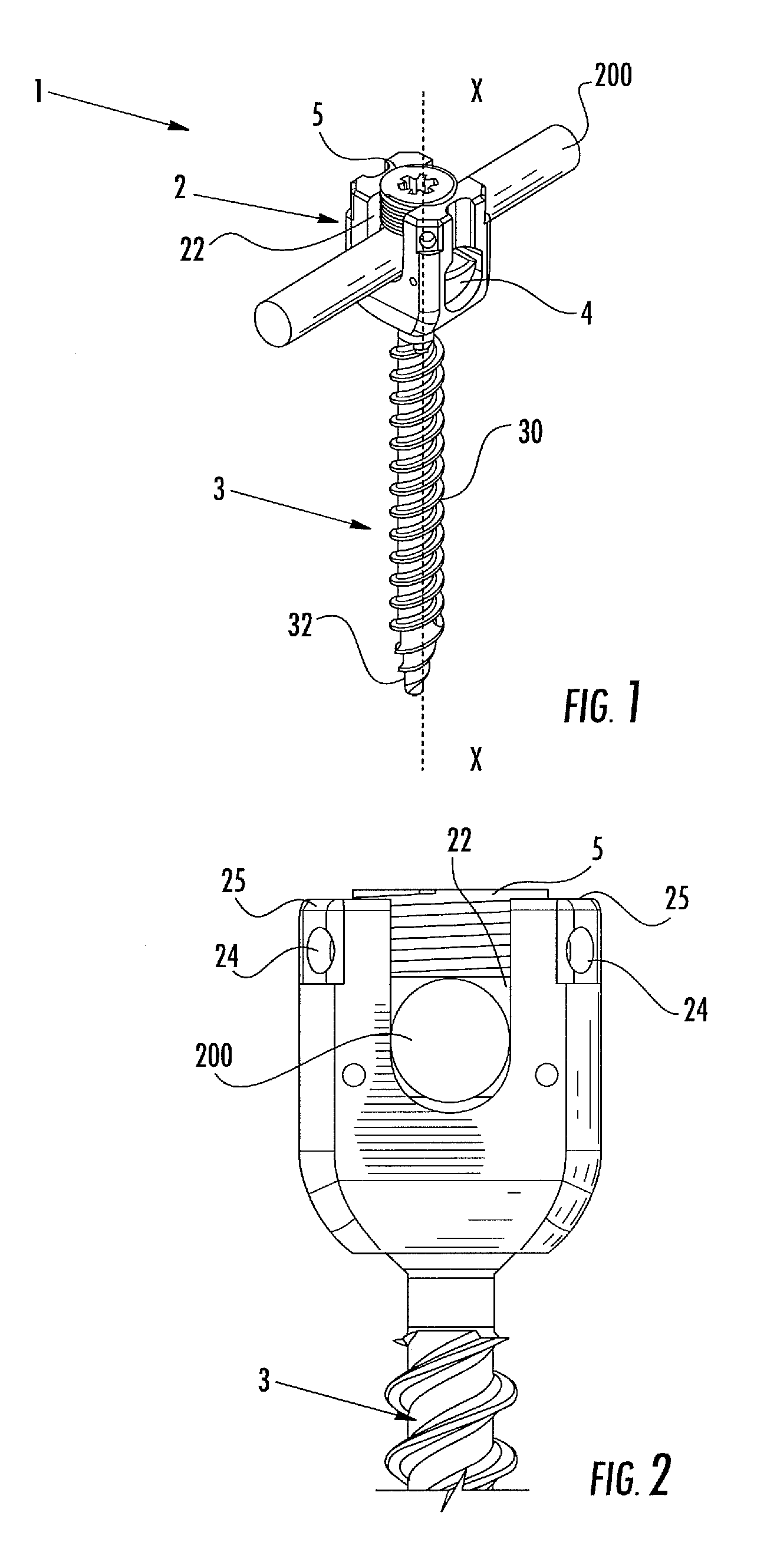 Polyaxial pedicle screw and fixation system kit comprising the screw