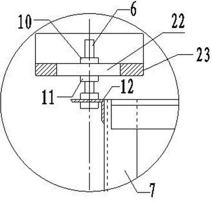 Device and method for accurately positioning spherical hinge