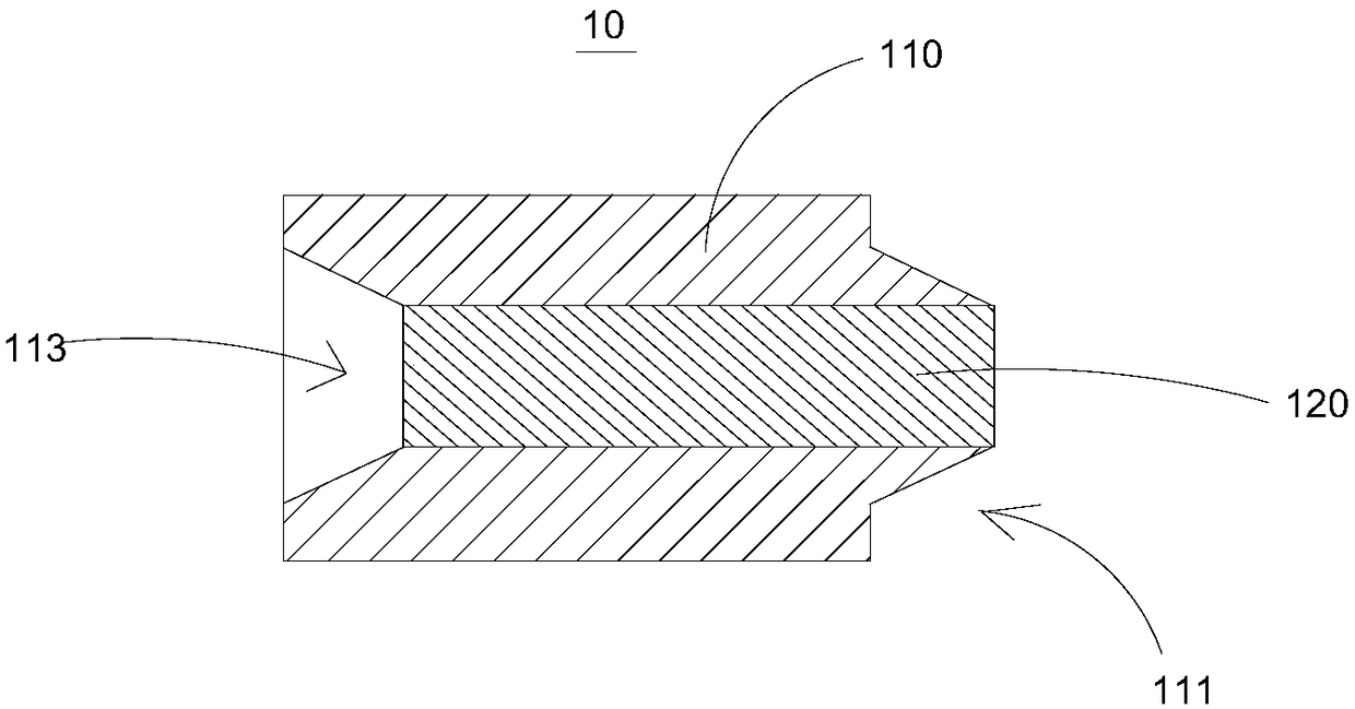 Solid concrete brick and preparation method thereof