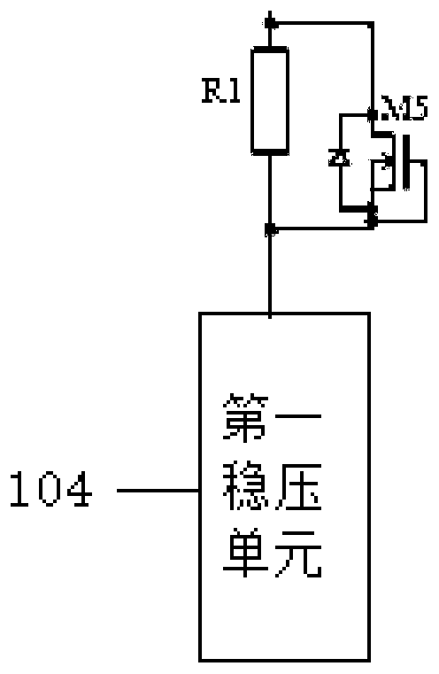 Low power on-chip rectifier bridge circuit