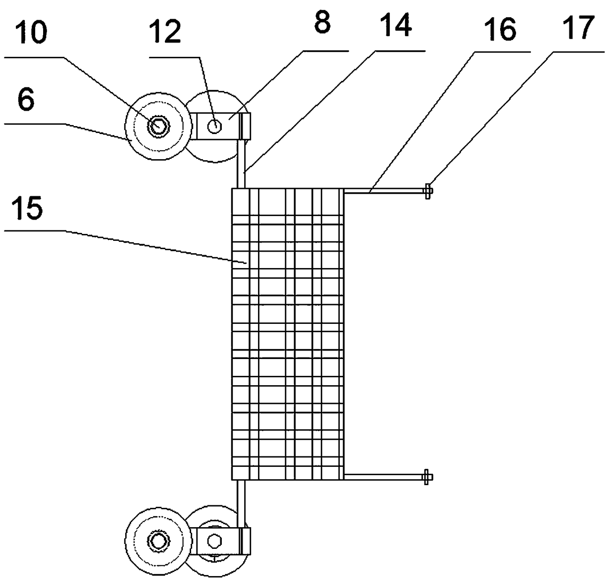 Cylinder concave screen type threshing system with anti-winding and anti-clogging functions