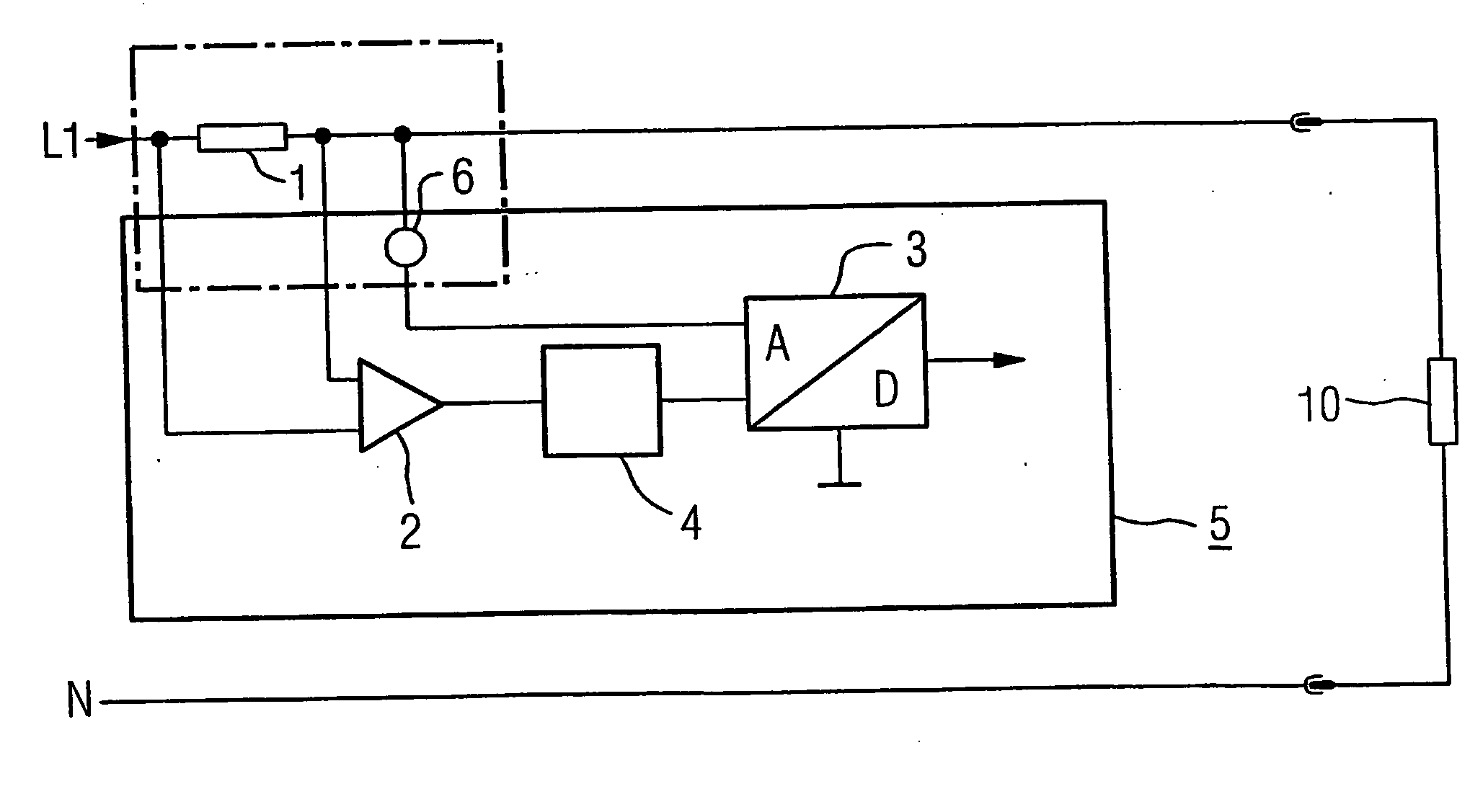 Method and circuit arrangement for current measurement