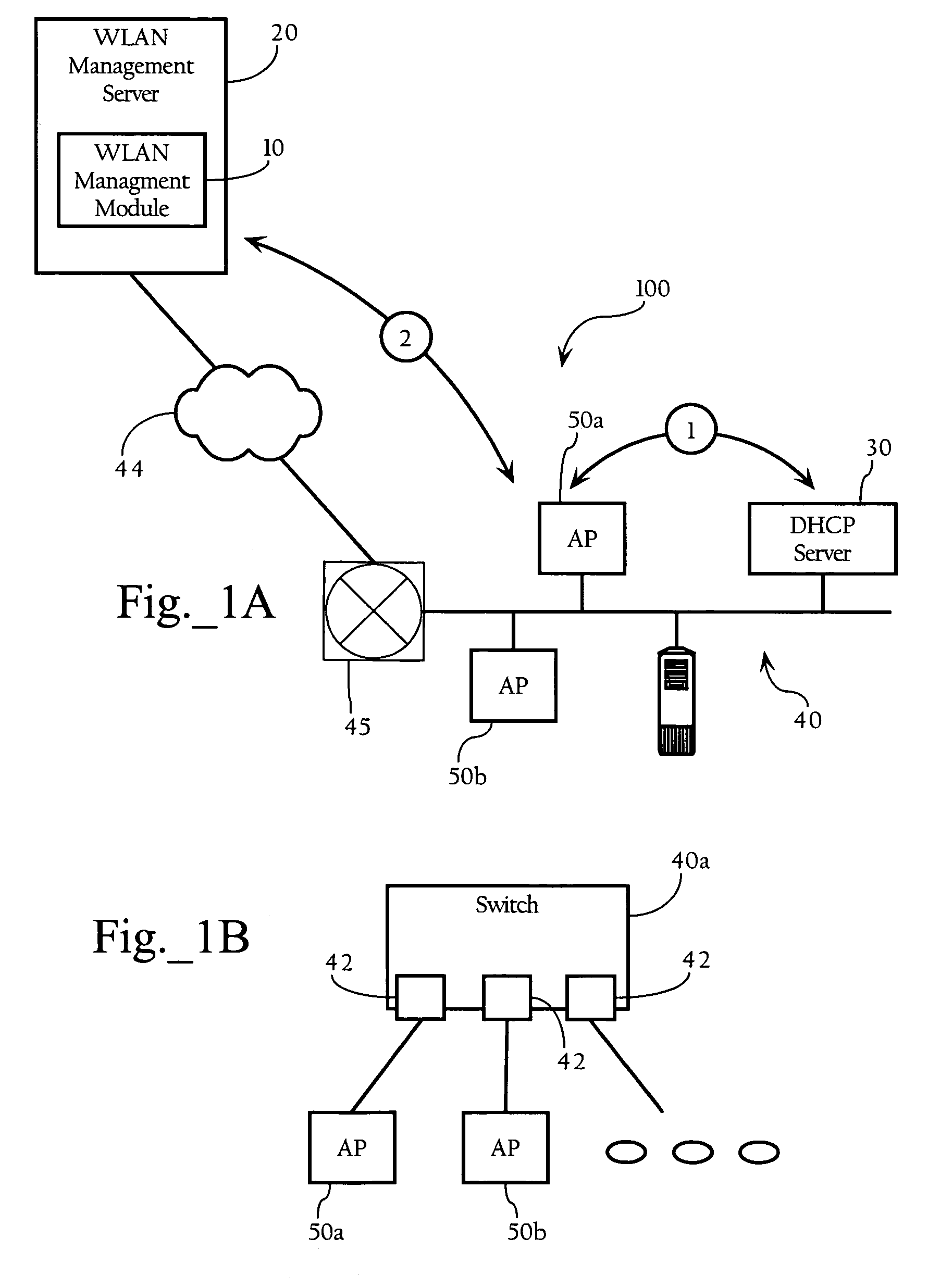 Method and system for dynamic assignment of wireless LAN access point identity