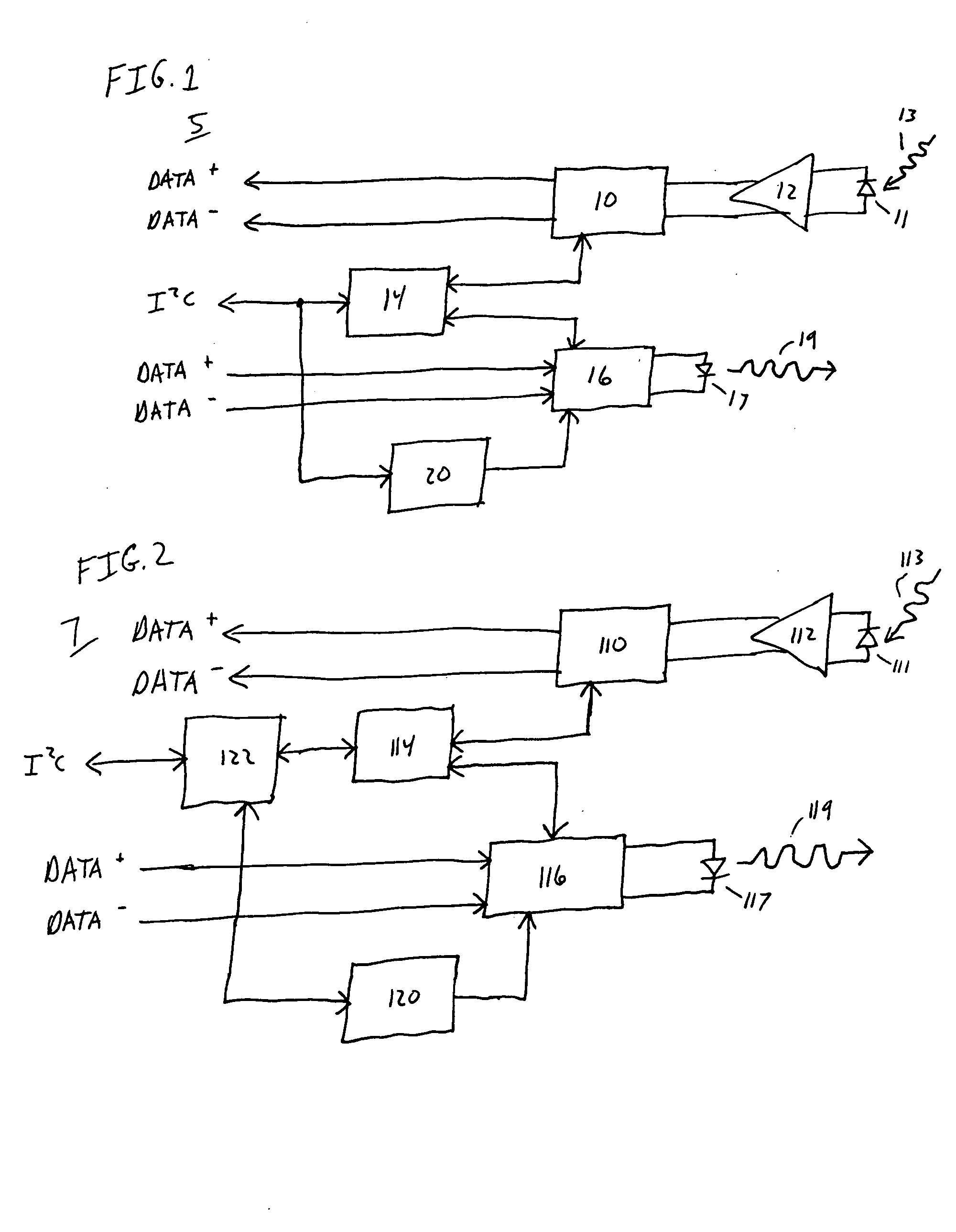 Optical transceiver module with improved DDIC and methods of use