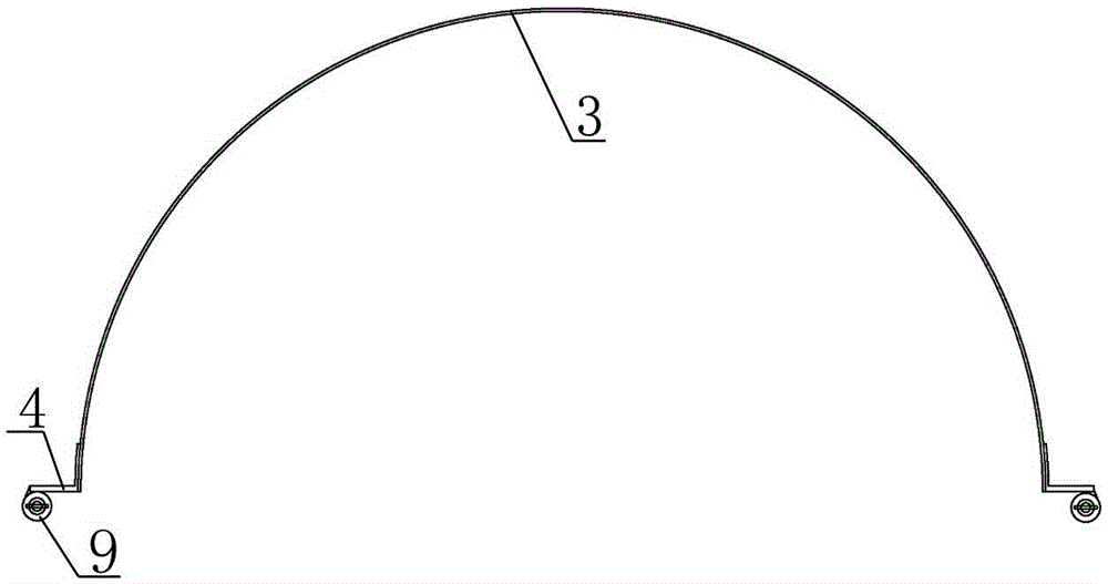 A movable steel casing and a construction method for cast-in-situ piles using the steel casing