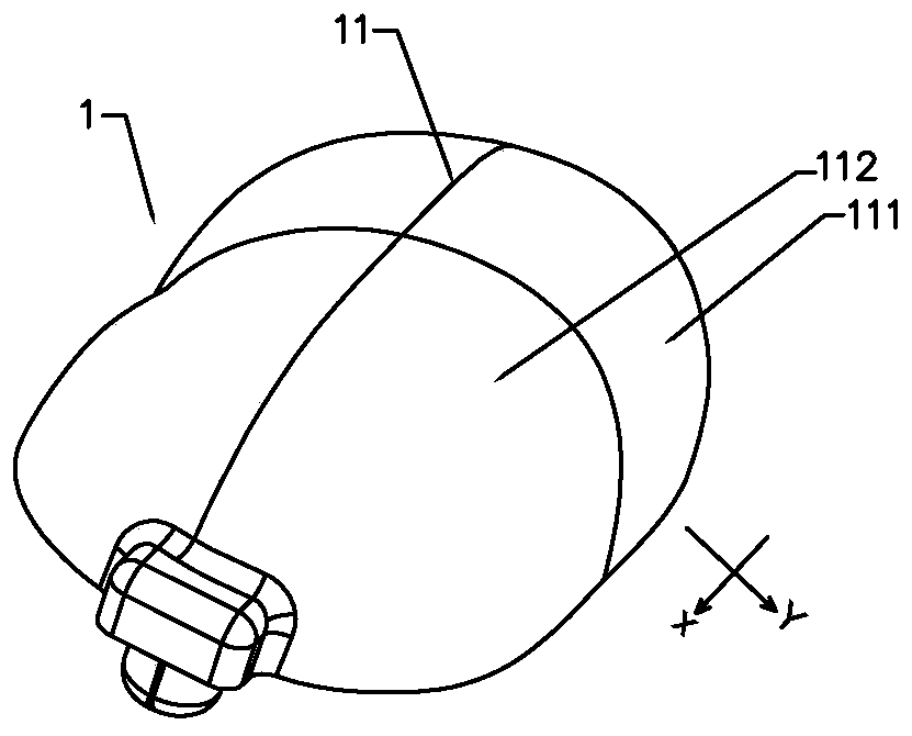 Lens unit applied to main road working condition, lens assembly and streetlamp holder