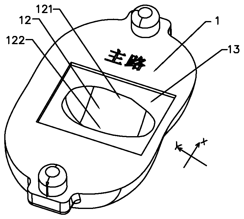 Lens unit applied to main road working condition, lens assembly and streetlamp holder