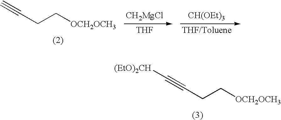 Method for preparing (e3, z5) -3,5-alkadienyl acetate