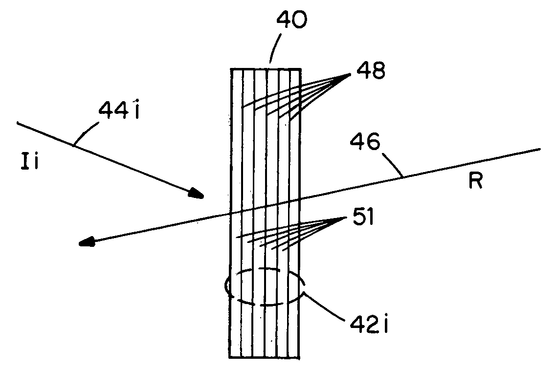 Holographic filter with a wide angular field of view and a narrow spectral bandwidth