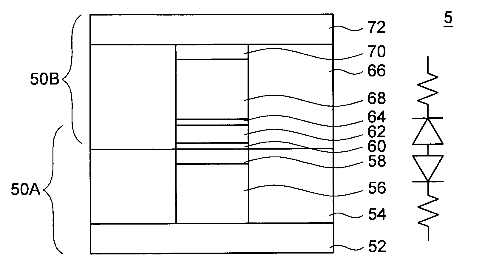 Three-dimensional semiconductor structure