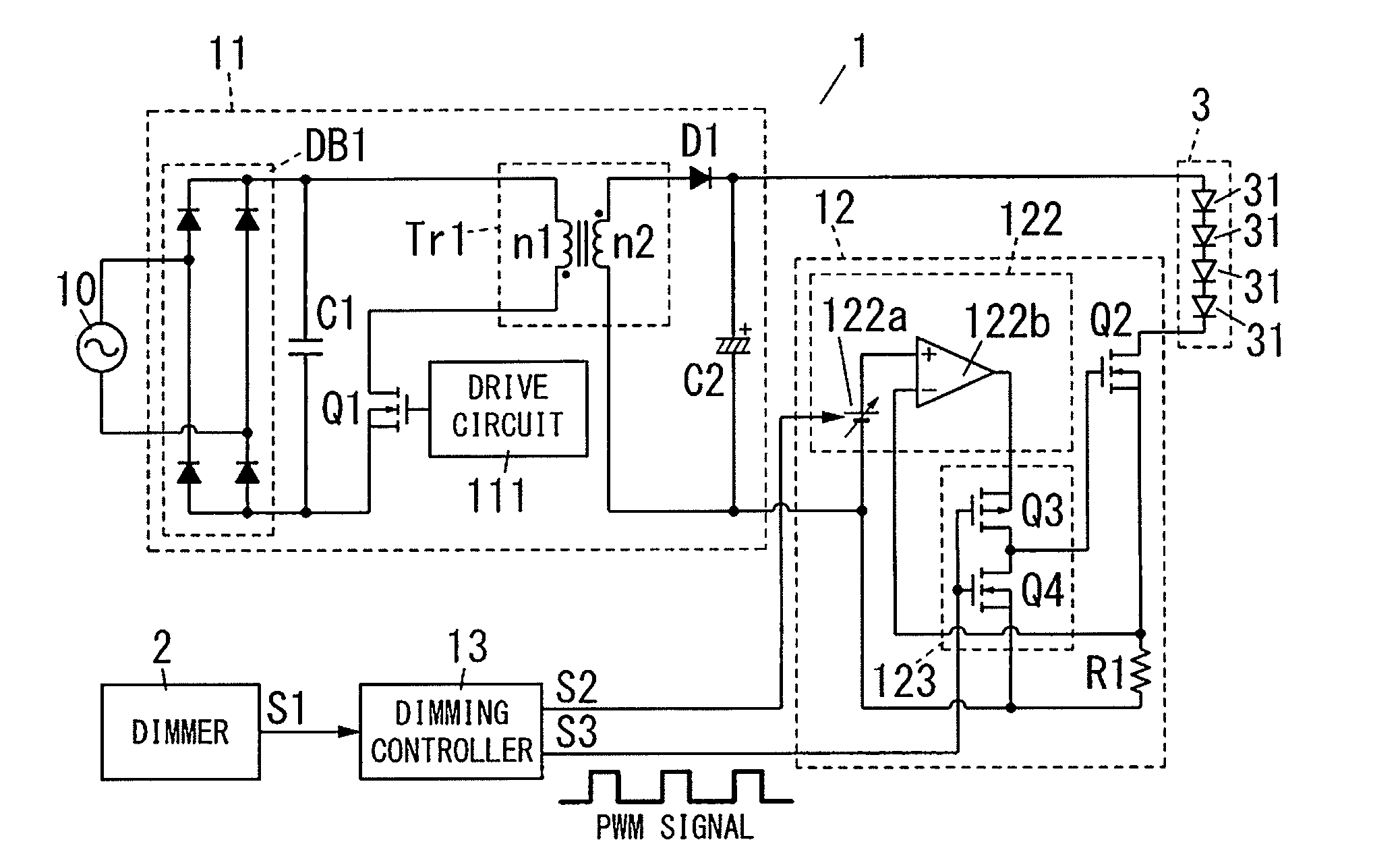 Lighting device and illumination apparatus using the same