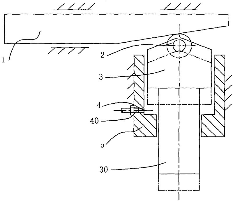 Main transmission clearance eliminating mechanism of mechanical servo numerical control turrent punch press