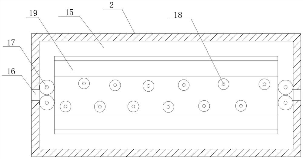 Biaxial stretching device for film production