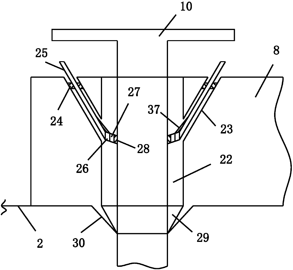 Improved robot claw structure