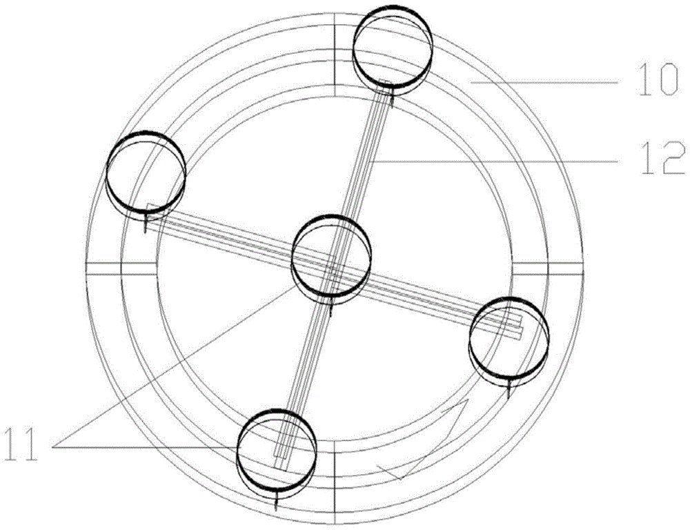 A device and method for quickly collecting mist