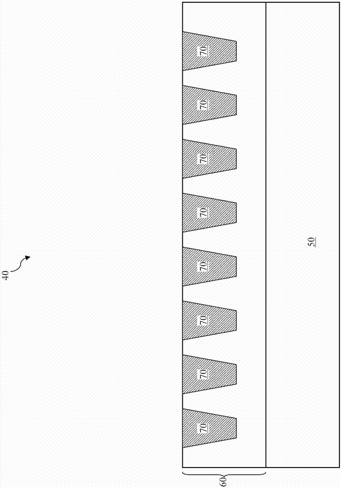 Reduction of OCD measurement noise by way of metal via slots