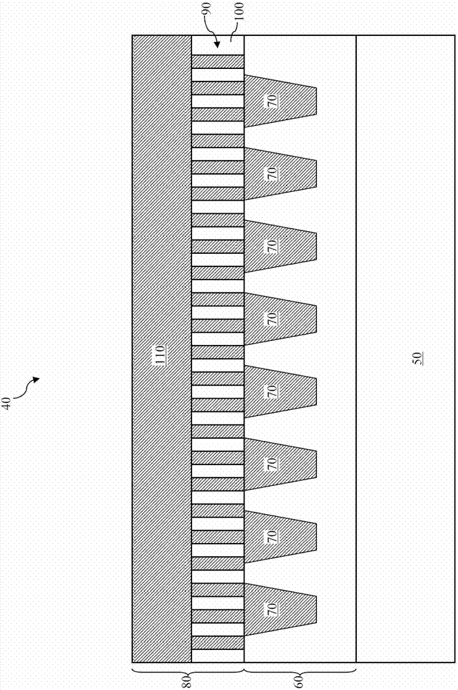 Reduction of OCD measurement noise by way of metal via slots