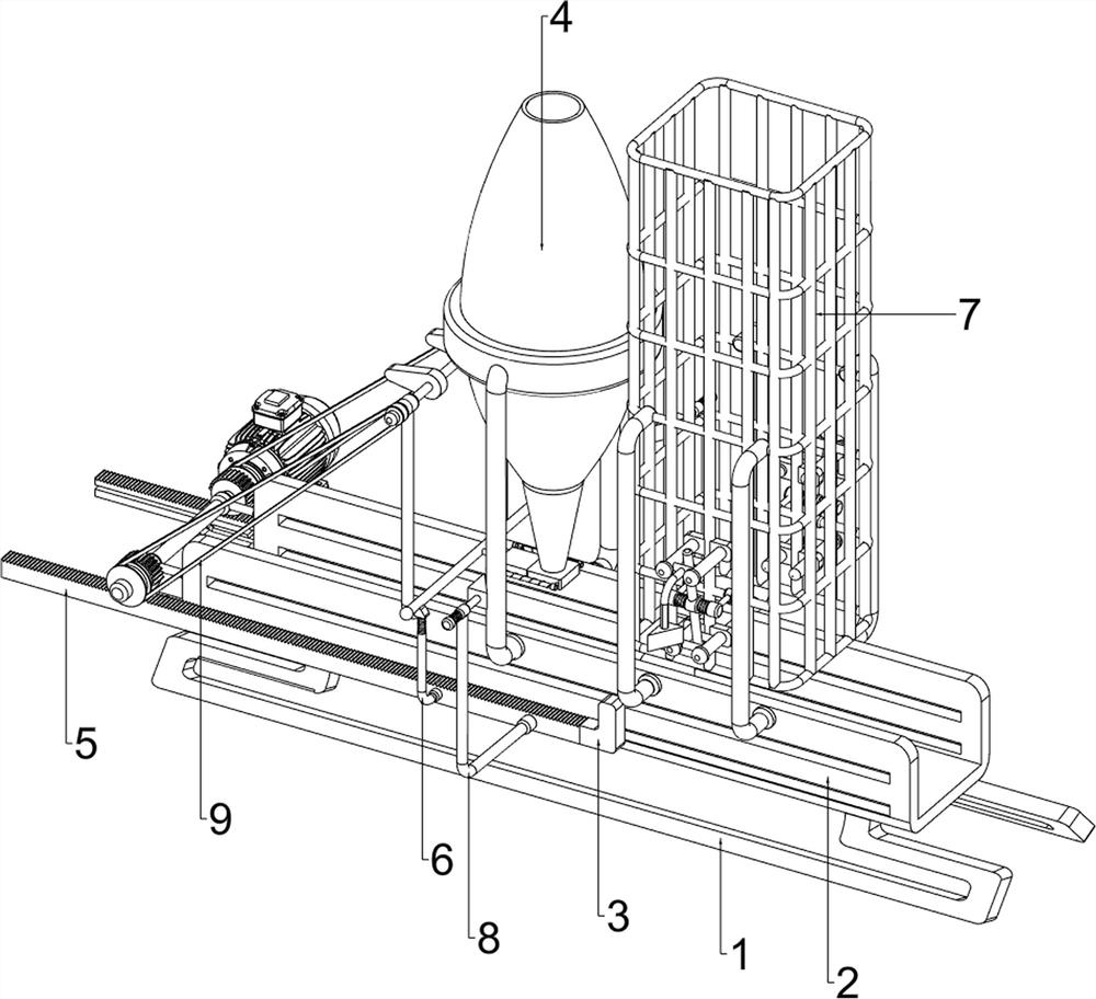 Automatic boxing device for toy sand