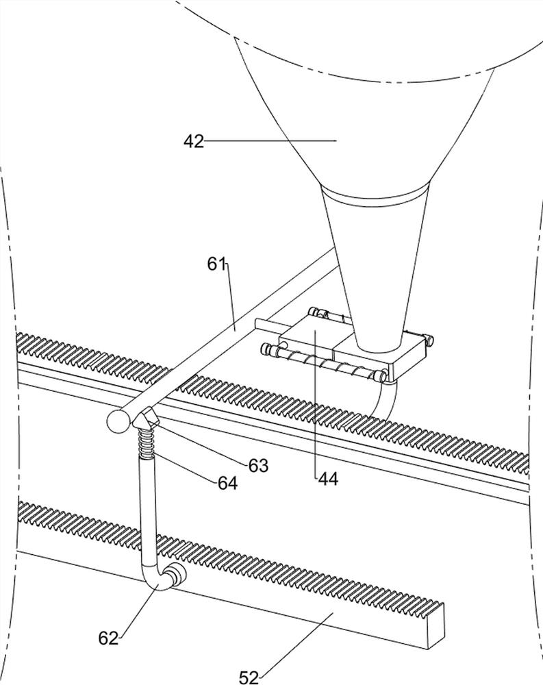 Automatic boxing device for toy sand