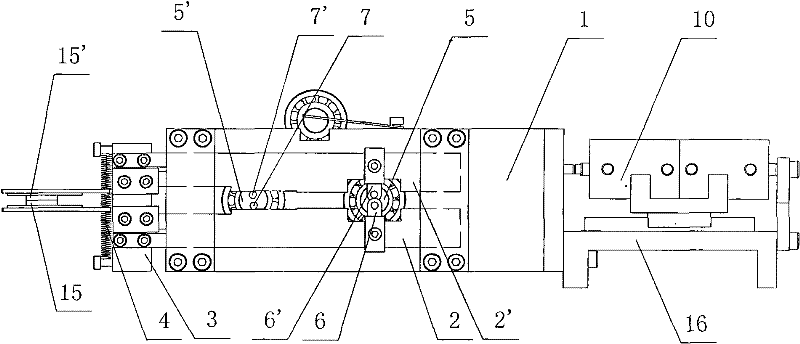 Voltage-stabilizing driving device of wire twister