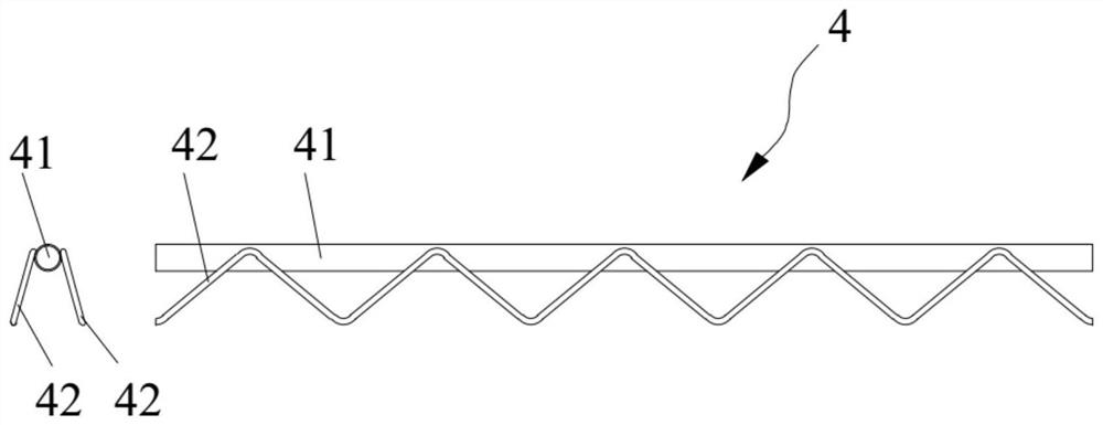 Steel pipe truss cutting device