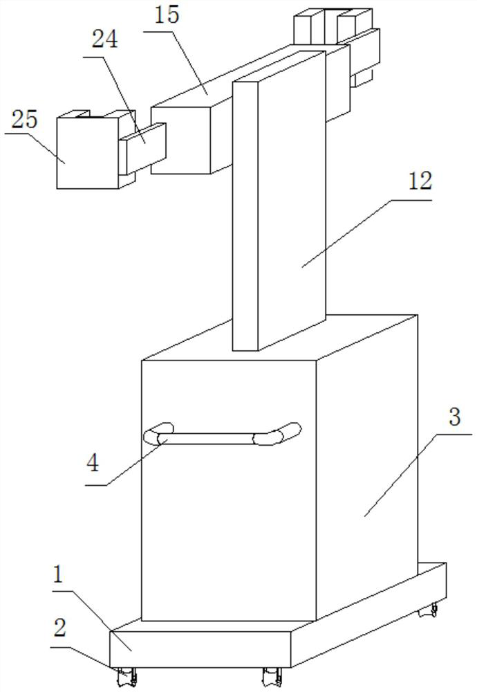 Assembled building buttress stabilizing device