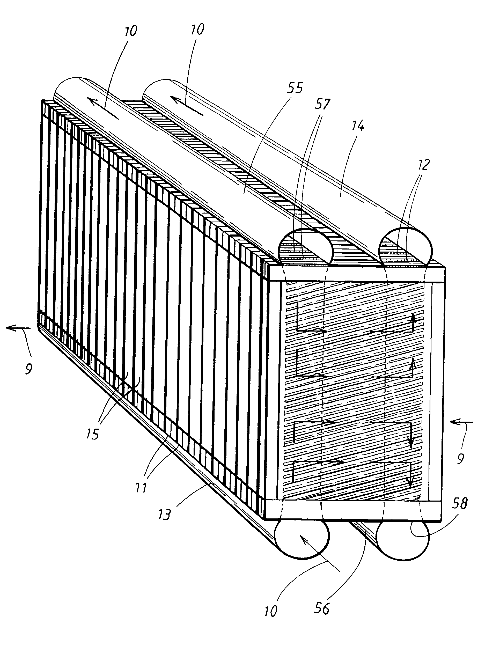 Heat exchanger device and a method for manufacturing the same