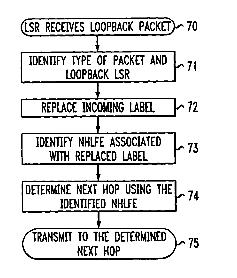Loopback capability for Bi-directional multi-protocol label switching traffic engineered trunks