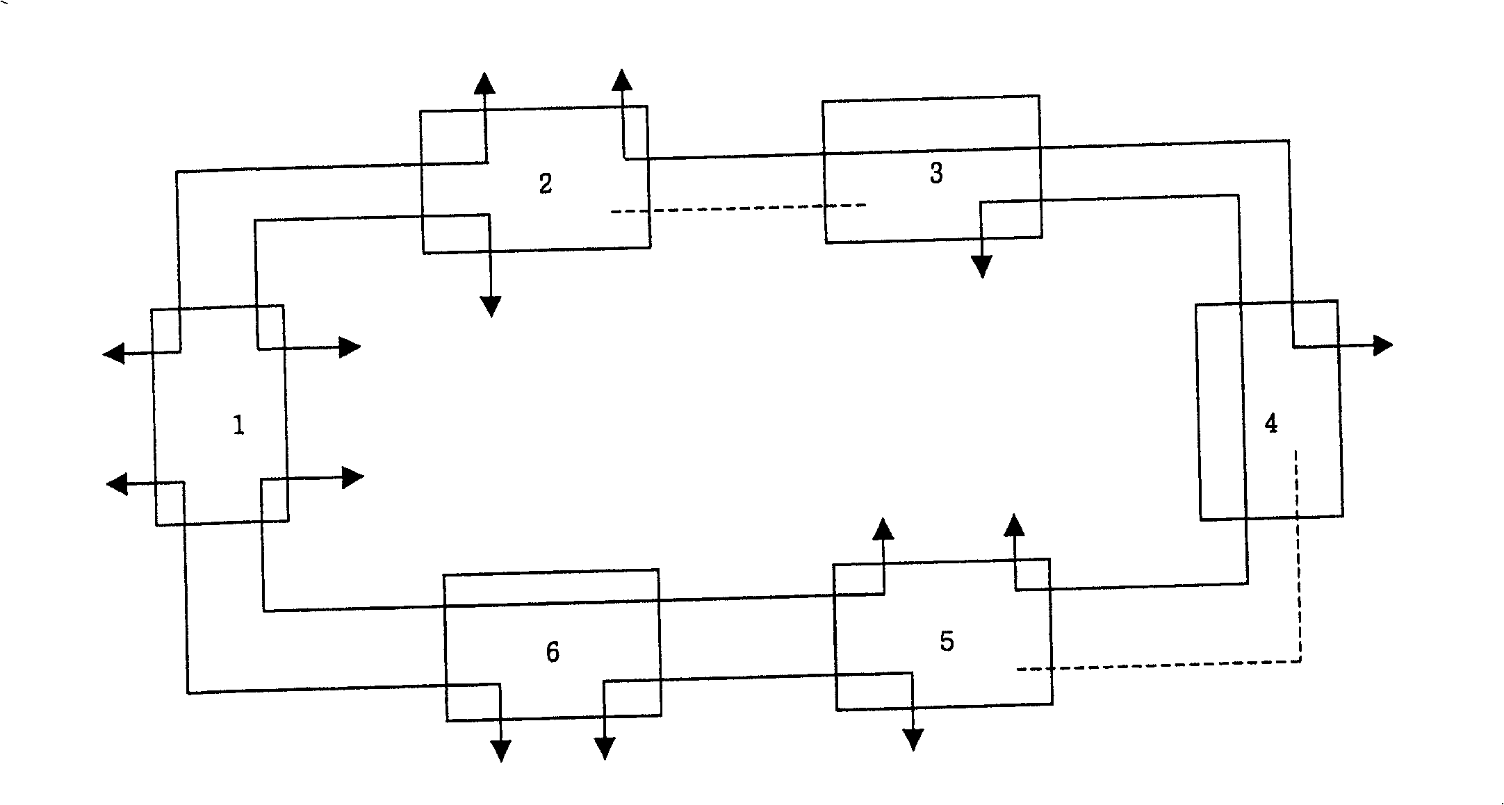 A method for carrying out numbering to working operation on channel protection ring