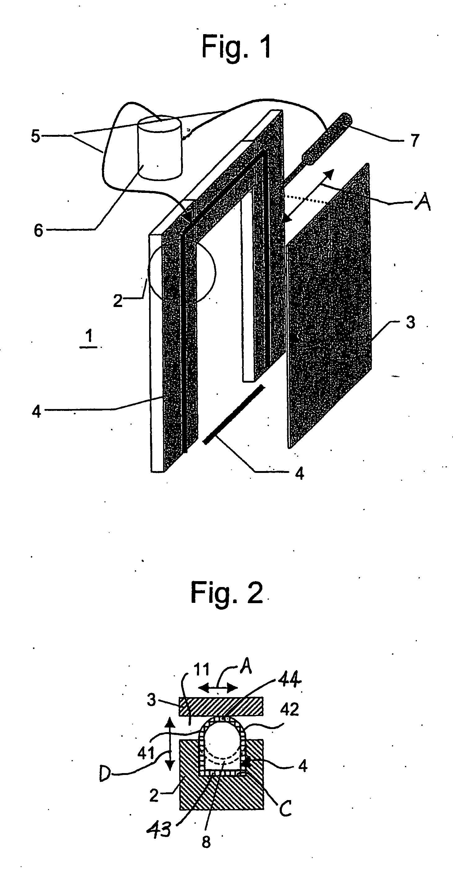 Device for sealing a gap between car door and car wall in an elevator car