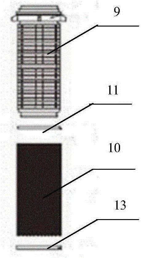 Front water purifier and scale inhibitor