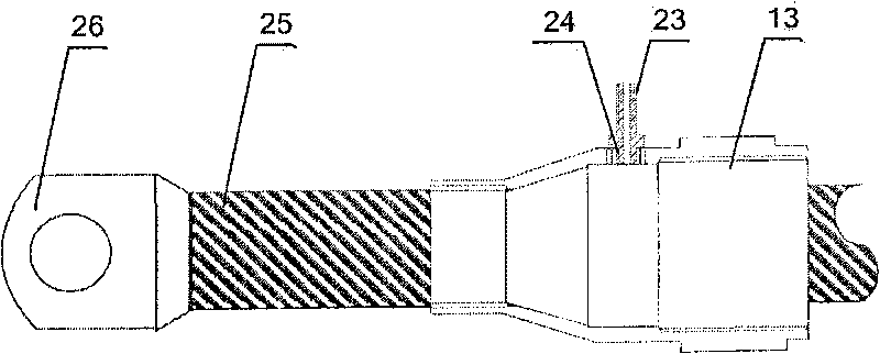 Electrified repair device for cross-inked polyethylene power cable and electrified repair method thereof
