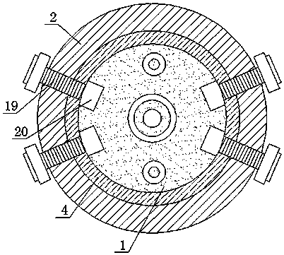 Radiation-resistant and high-temperature-resistant stepping motor