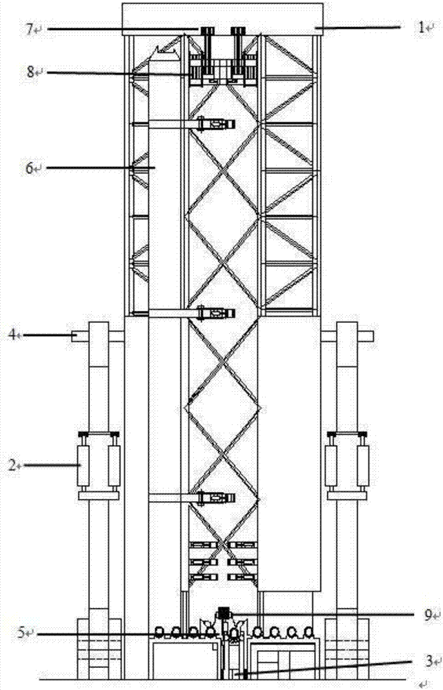 A three-node pipe collar type j-laying system