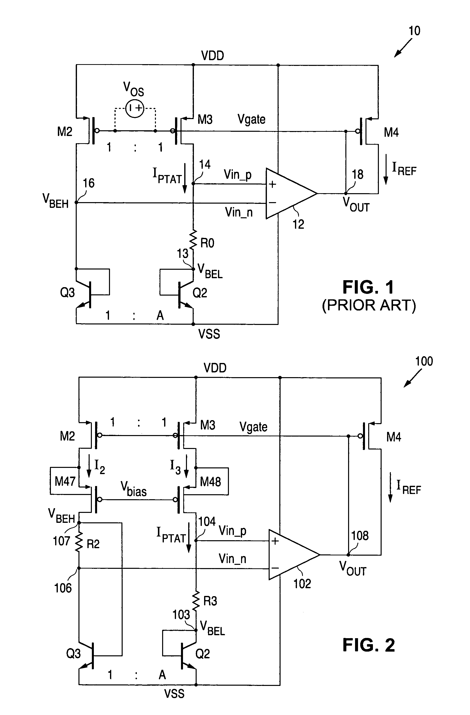 Self-regulating process-error trimmable PTAT current source