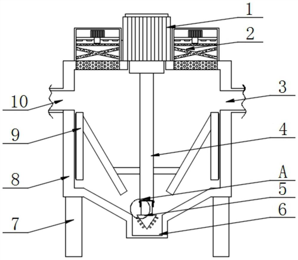 Color matching device for powder coating production