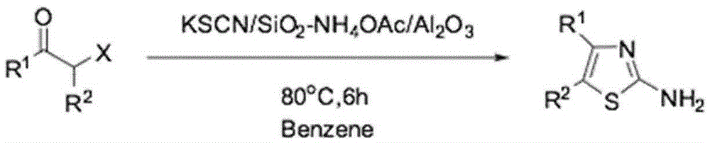 Preparation method of 4,5-disubstituted-2-substituted aminothiazole compound