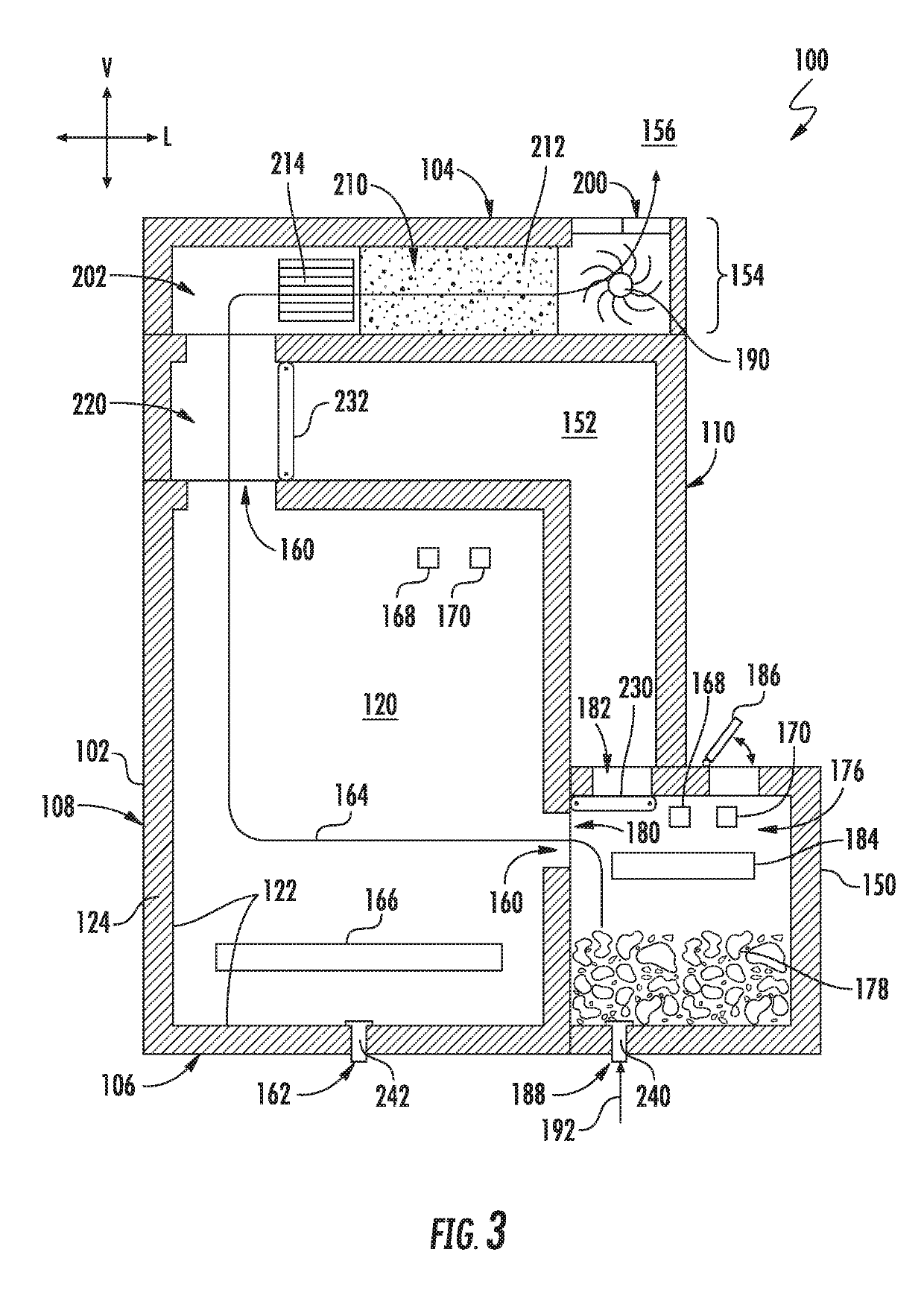 System and method for pausing or terminating a smoking process of an indoor smoker
