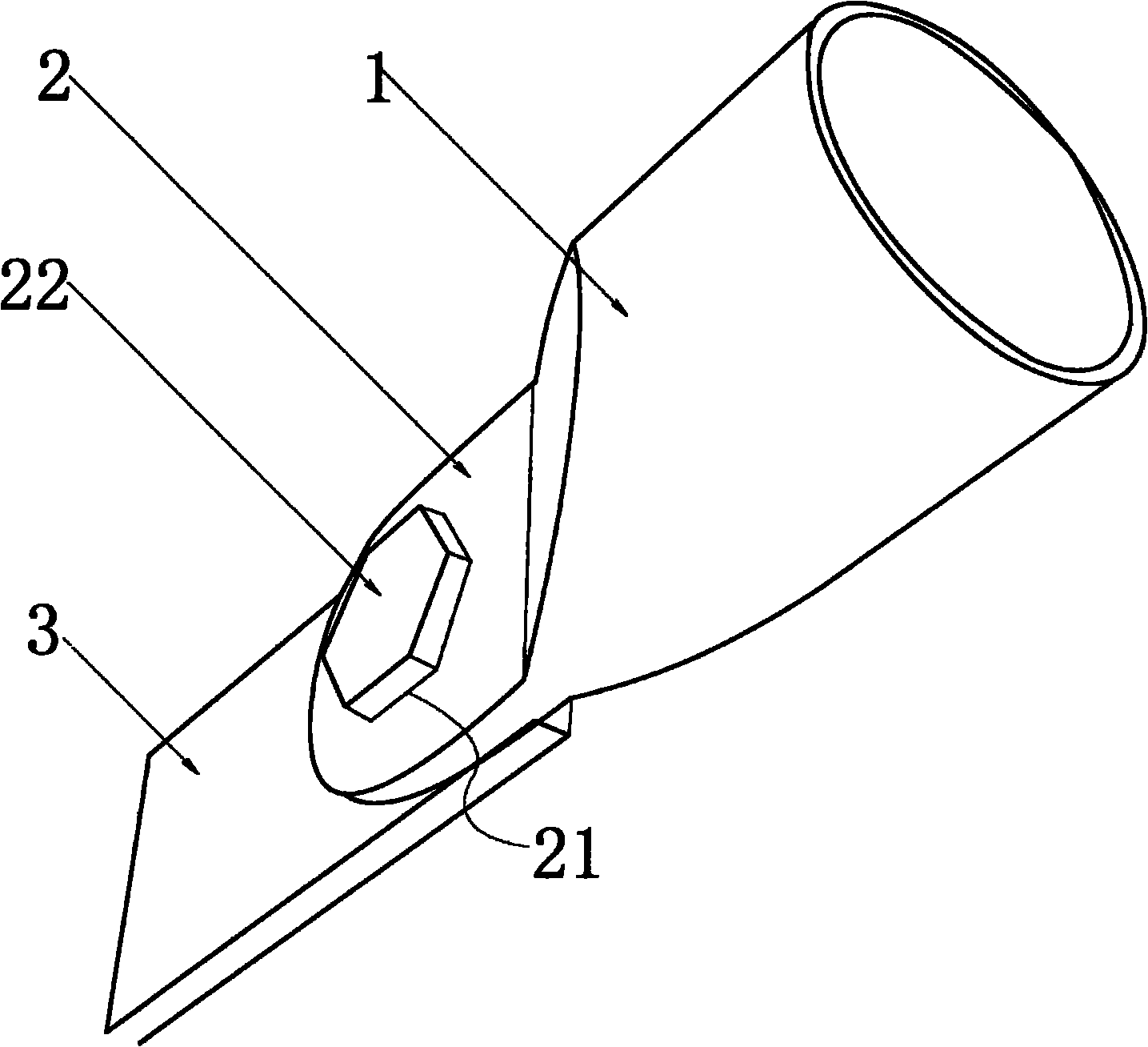 Steel pipe connector
