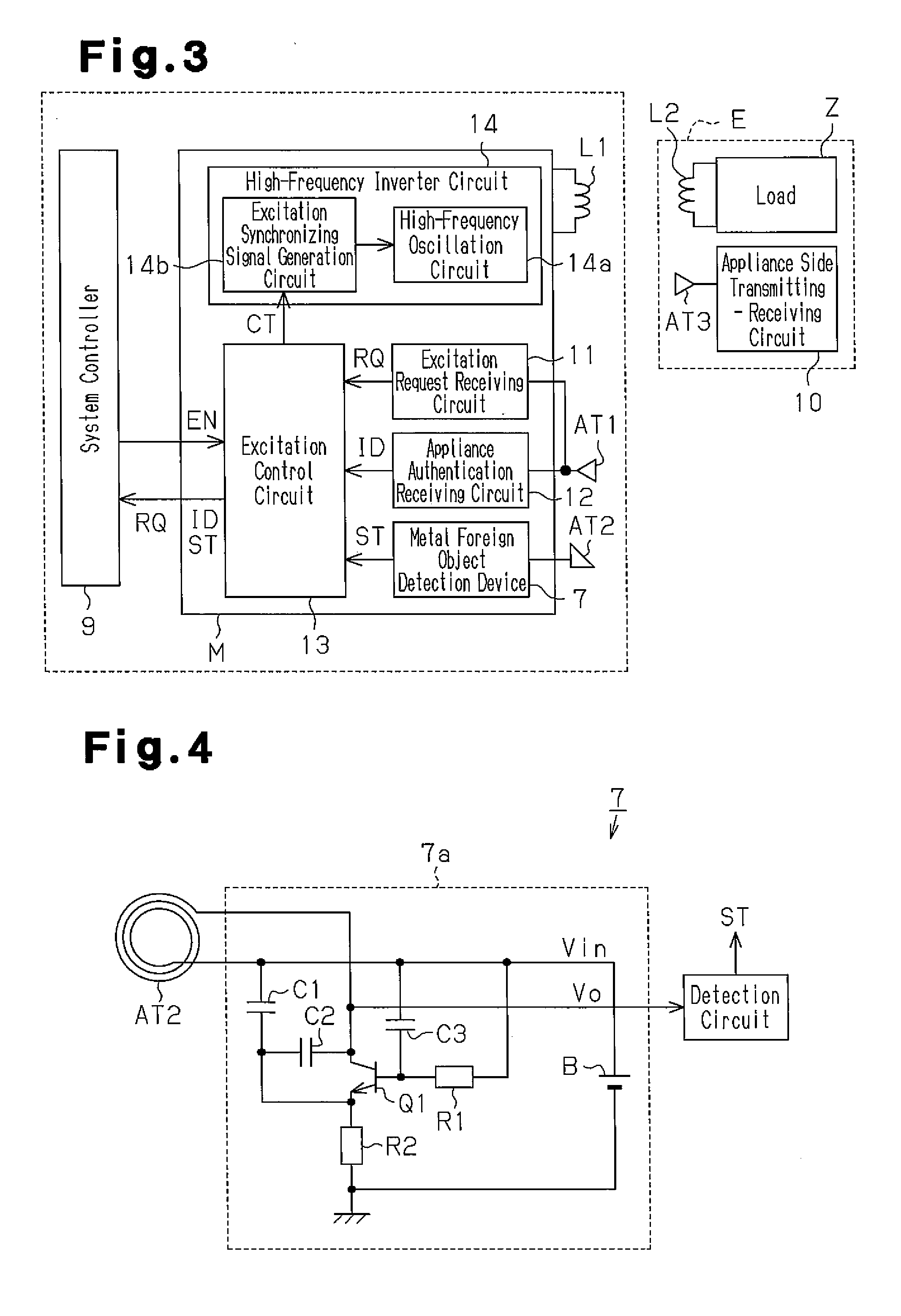 Contactless power supplying system and metal foreign object detection device of contactless power supplying system